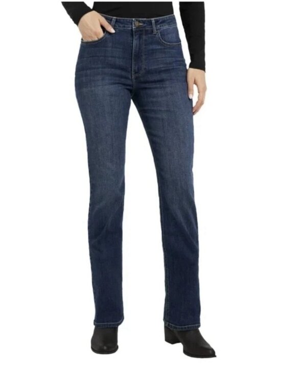 Wrangler Denim - NWT Wrangler Women's 6/28 High-Rise Bootcut Jeans Dark Blue G2235
